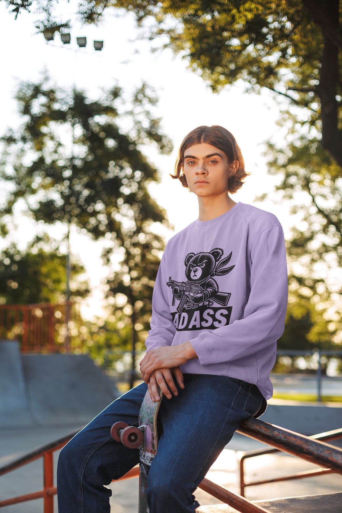 Men's Iris Lavender Sweatshirts
