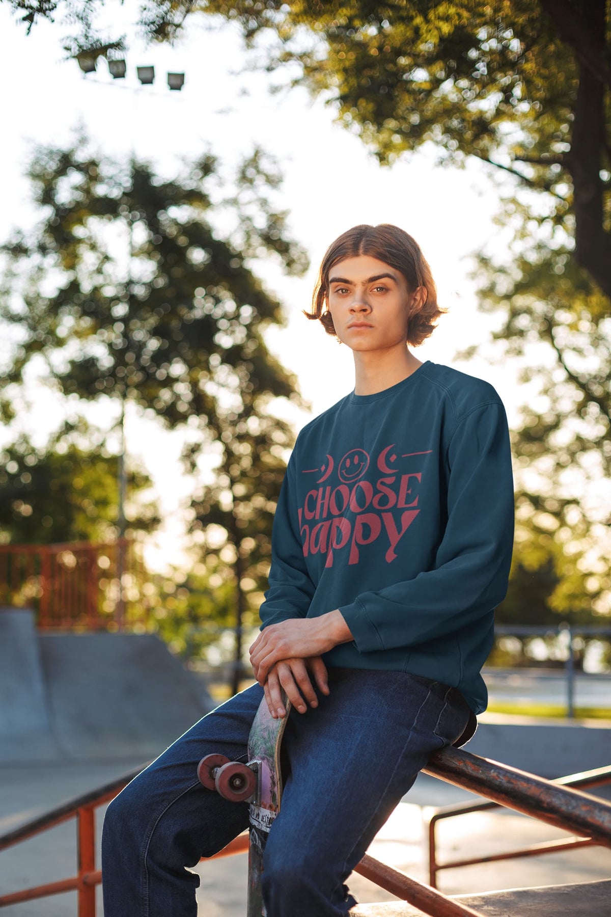 Men's Navy Blue Sweatshirts