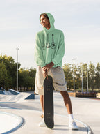 Men's Mint Green Hoodies