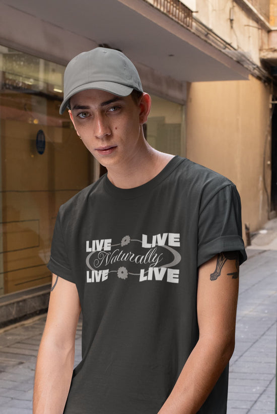 MENS BLACK ROUNDNECK T-SHIRT