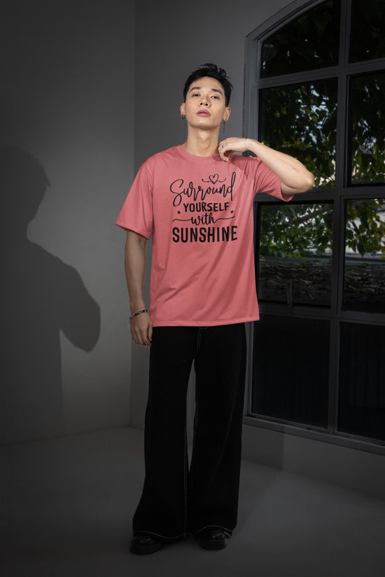 UNISEX DUSTY ROSE OVERSIZED T-SHIRT