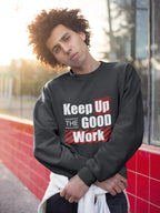 UNISEX BLACK SWEATSHIRT