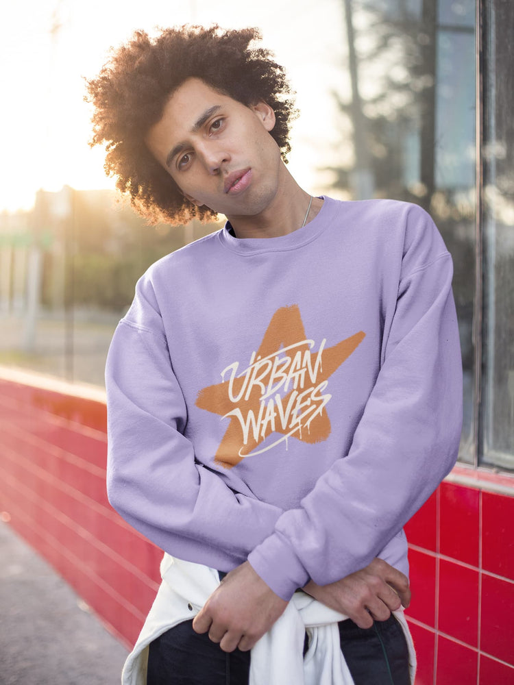 MENS IRIS LAVENDER SWEATSHIRT