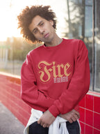 UNISEX RED SWEATSHIRT
