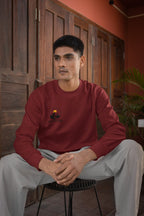 MENS MAROON SWEATSHIRT