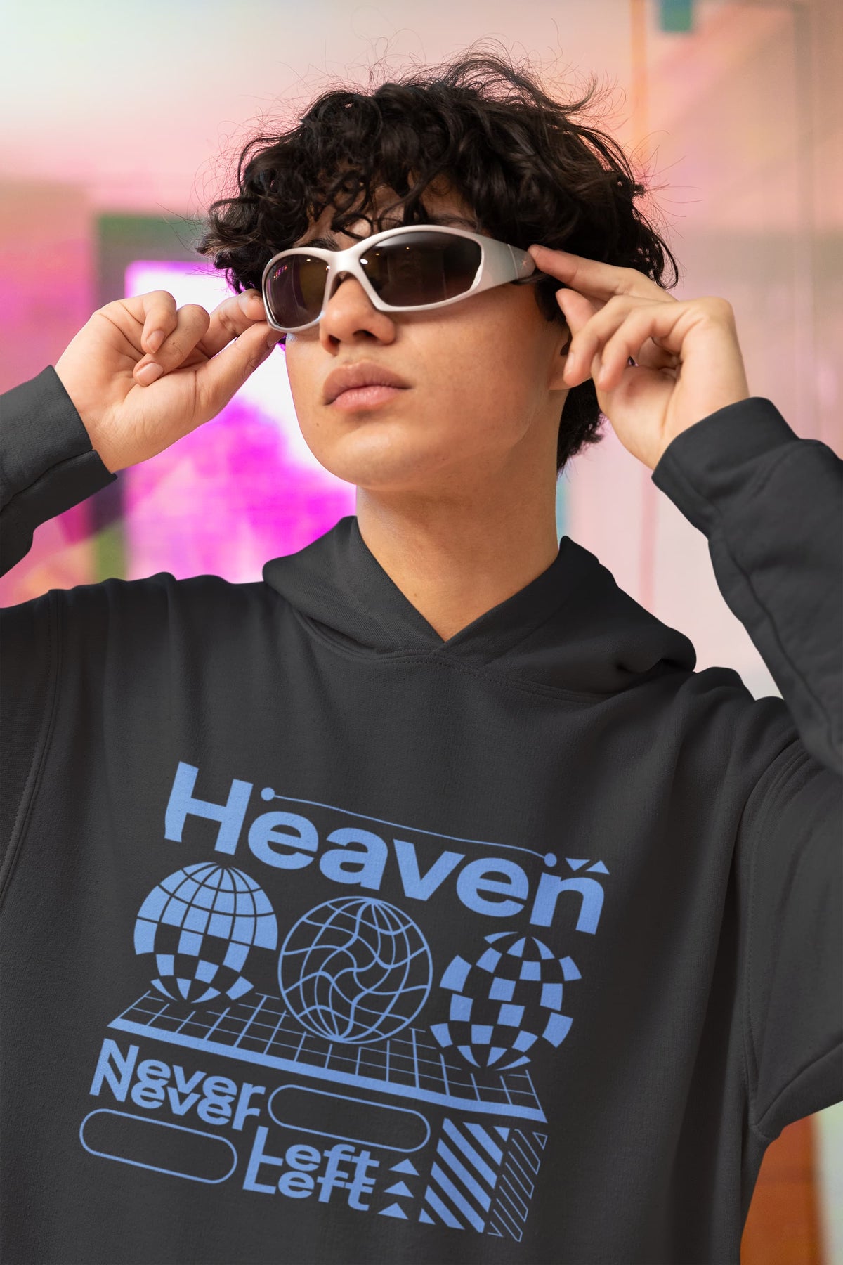 UNISEX BLACK HOODIES