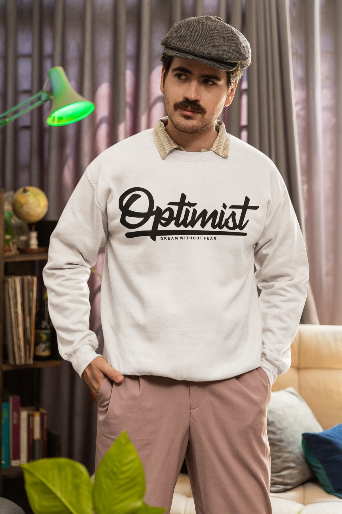 Men's White Sweatshirts