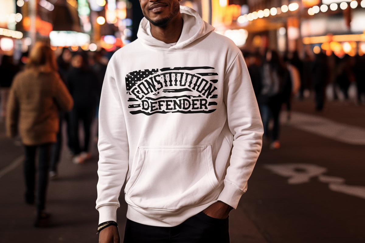 Men's White Hoodies