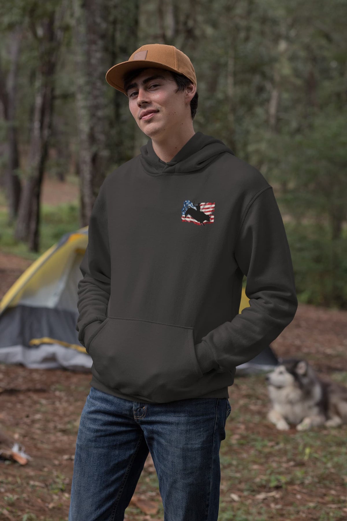 Men's Black Hoodies