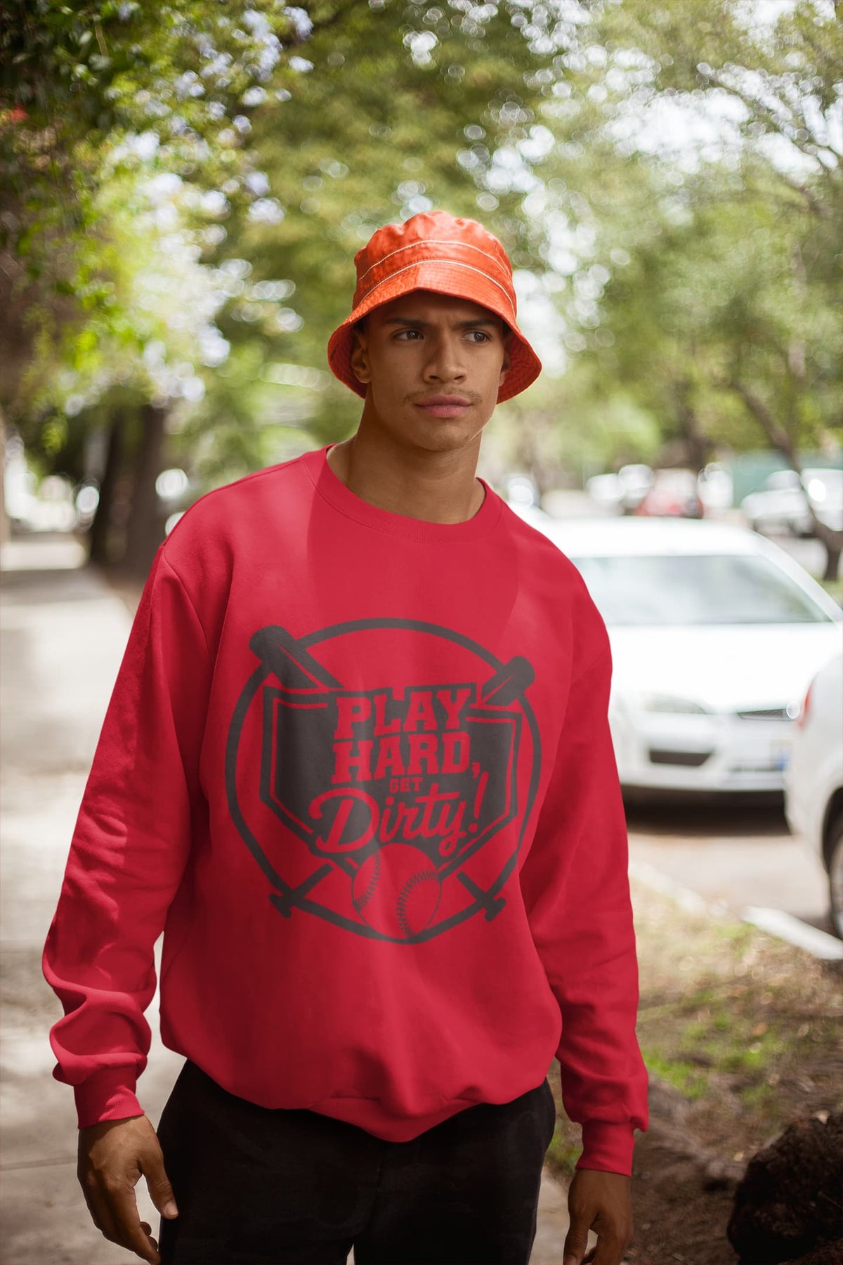 Men's Red Sweatshirt