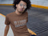 MENS COFFEE BROWN ROUNDNECK T-SHIRT