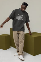 UNISEX BLACK OVERSIZED T-SHIRT