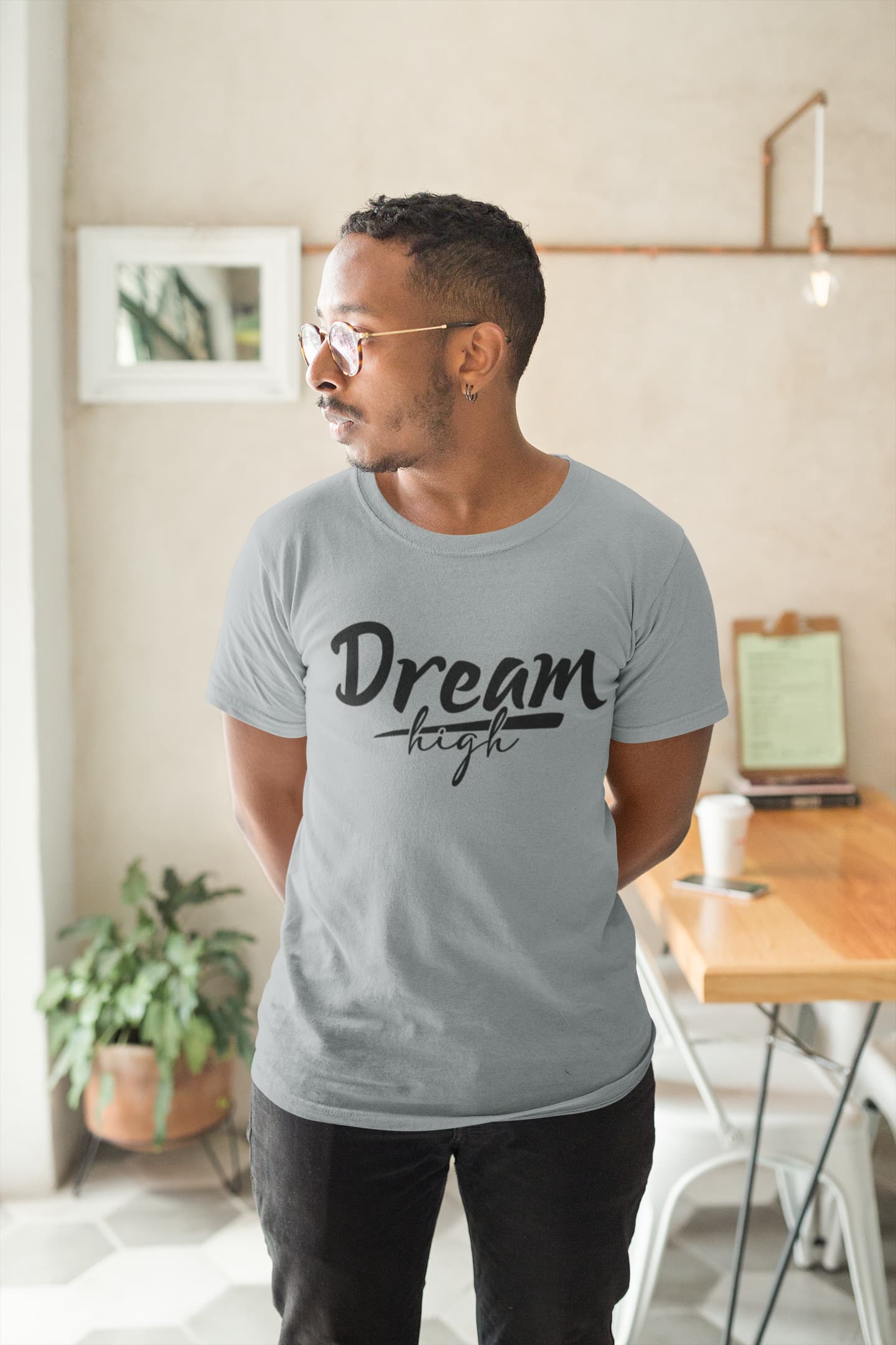 MENS SILVER FROST ROUNDNECK T-SHIRT
