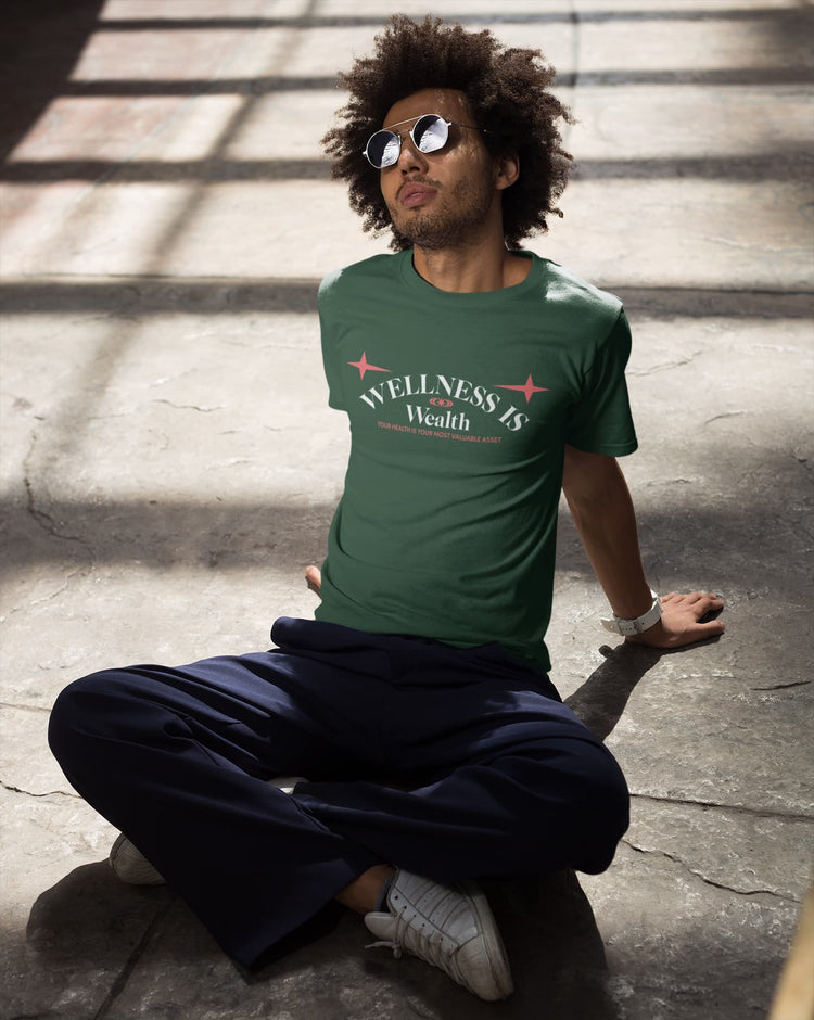 MENS OLIVE GREEN ROUNDNECK T-SHIRT