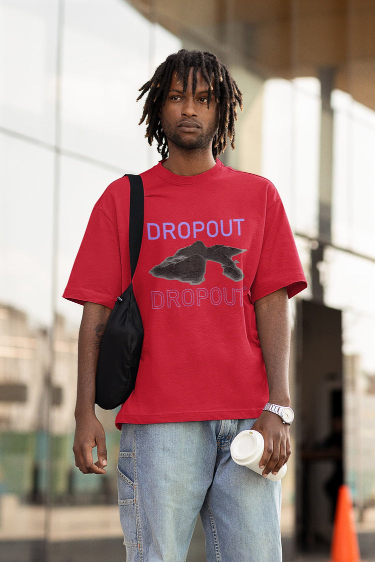 UNISEX RED OVERSIZED T-SHIRT