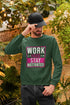 UNISEX OLIVE GREEN SWEATSHIRT 