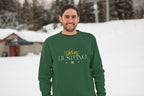 MENS OLIVE GREEN SWEATSHIRT