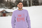 MENS IRIS LAVENDER SWEATSHIRT