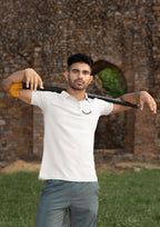 MENS WHITE POLO T-SHIRT