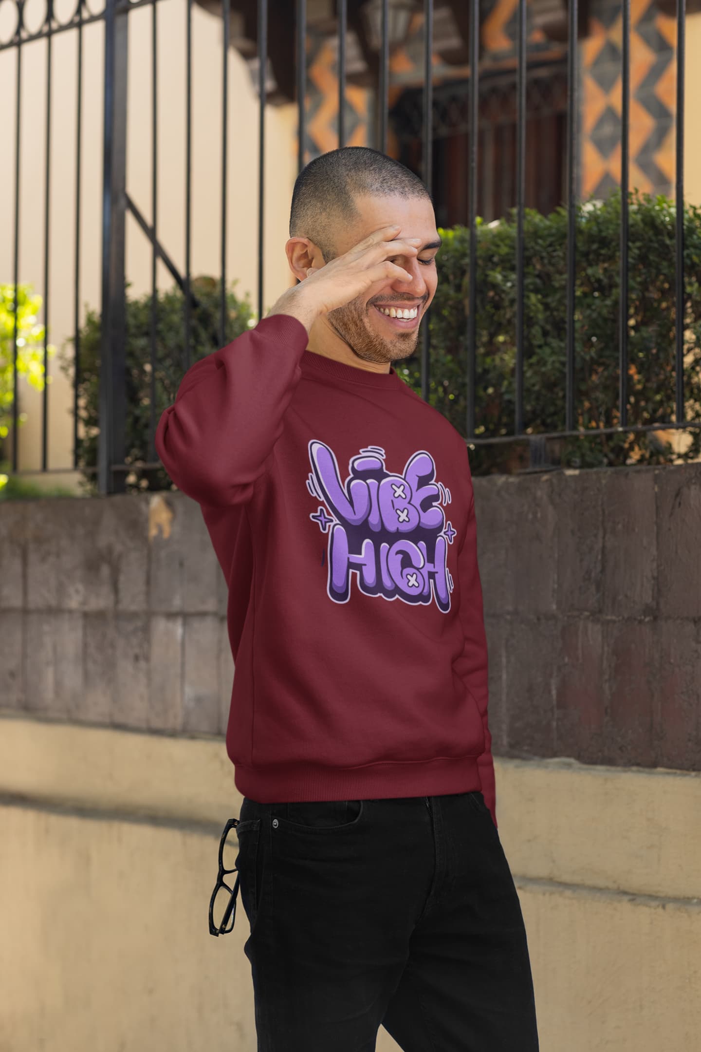 MENS MAROON SWEATSHIRTS