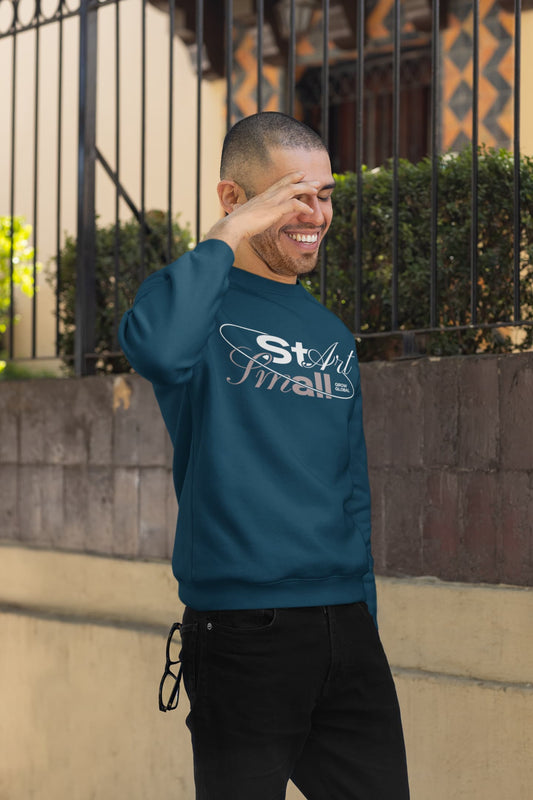 UNISEX NAVY BLUE SWEATSHIRT