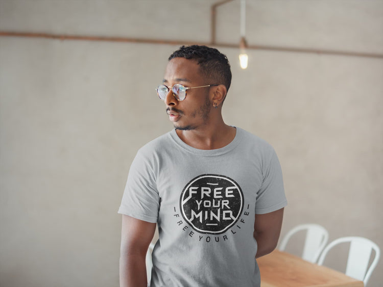 MENS SILVER FROST ROUNDNECK TSHIRT