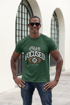 MENS OLIVE GREEN ROUNDNECK T-SHIRT
