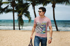 Men's Pastel Dusty Round Neck T-shirts