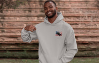 Men's Melange Grey Hoodies