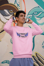MENS LIGHT PINK SWEATSHIRT