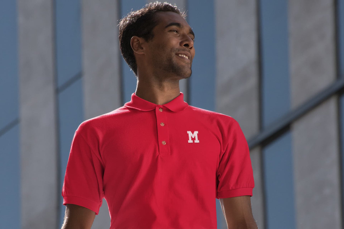 Men's Red Polo T-shirts