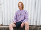 MENS IRIS LAVENDER SWEATSHIRT