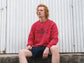 MENS RED SWEATSHIRT