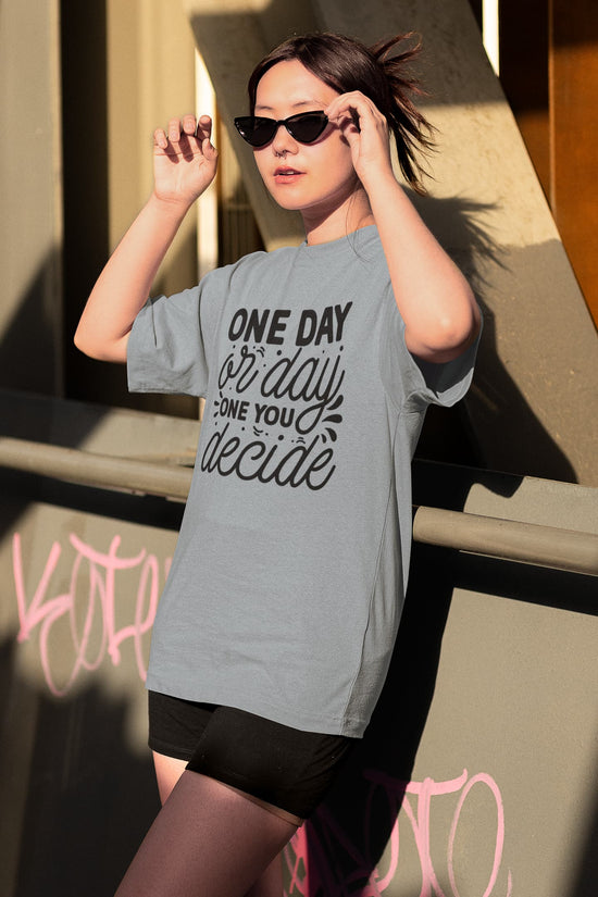 WOMENS SILVER FROST OVERSIZED ROUNDNECK T-SHIRT 