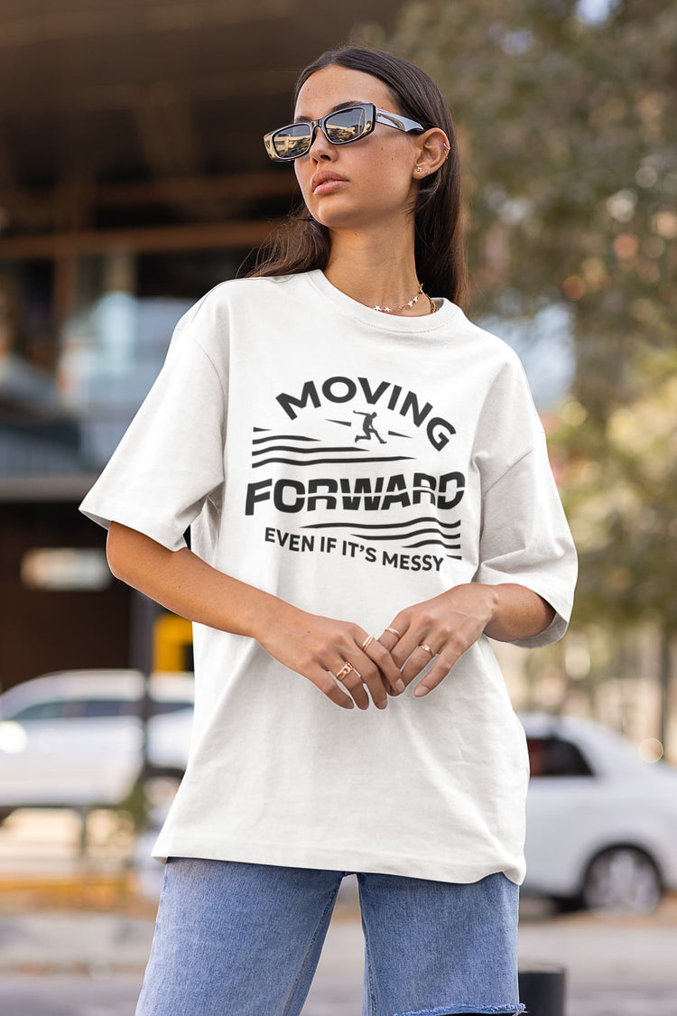 UNISEX WHITE OVERSIZED T-SHIRT 
