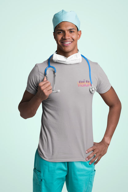 Men's Silver Frost Round Neck T-shirt