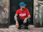 Men's Red Round Neck T-shirts