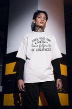 UNISEX WHITE OVERSIZED T-SHIRT