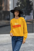 WOMENS GOLDEN YELLOW SWEATSHIRT