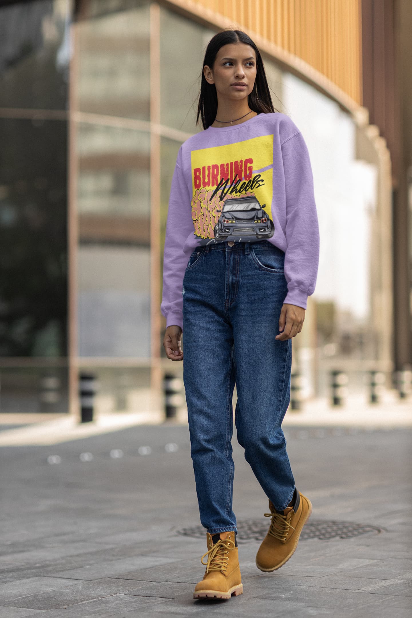 Women's Iris Lavender Sweatshirts