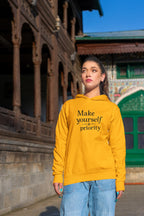 UNISEX GOLDEN YELLOW HOODIES