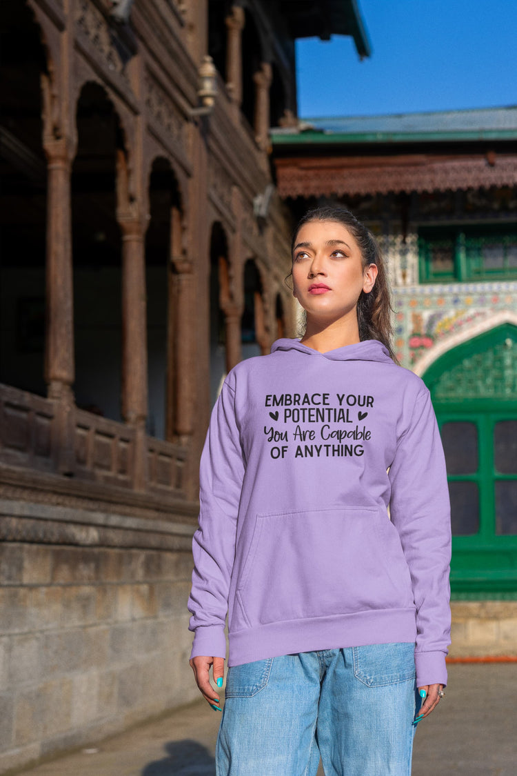 WOMENS IRIS LAVENDER HOODIES 