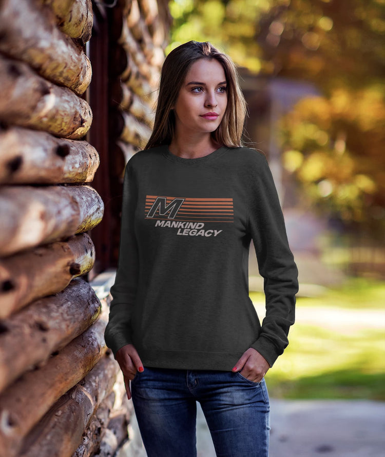 UNISEX BLACK SWEATSHIRT