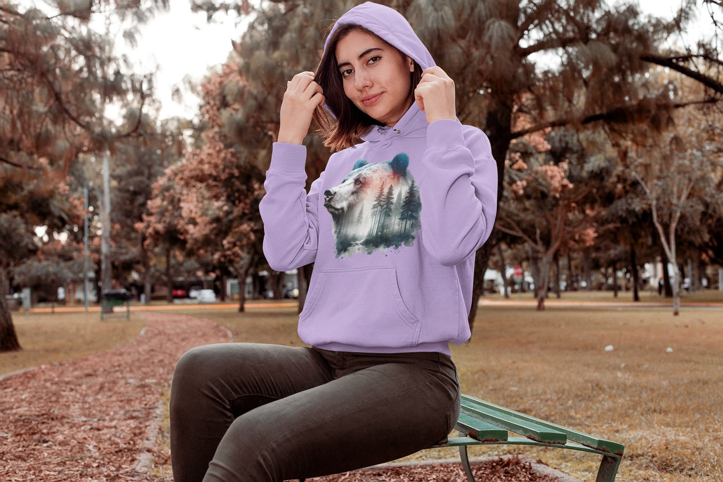 Men's Iris Lavender Hoodies