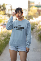 UNISEX BABY BLUE SWEATSHIRTS