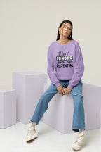 UNISEX IRIS LAVENDER SWEATSHIRTS
