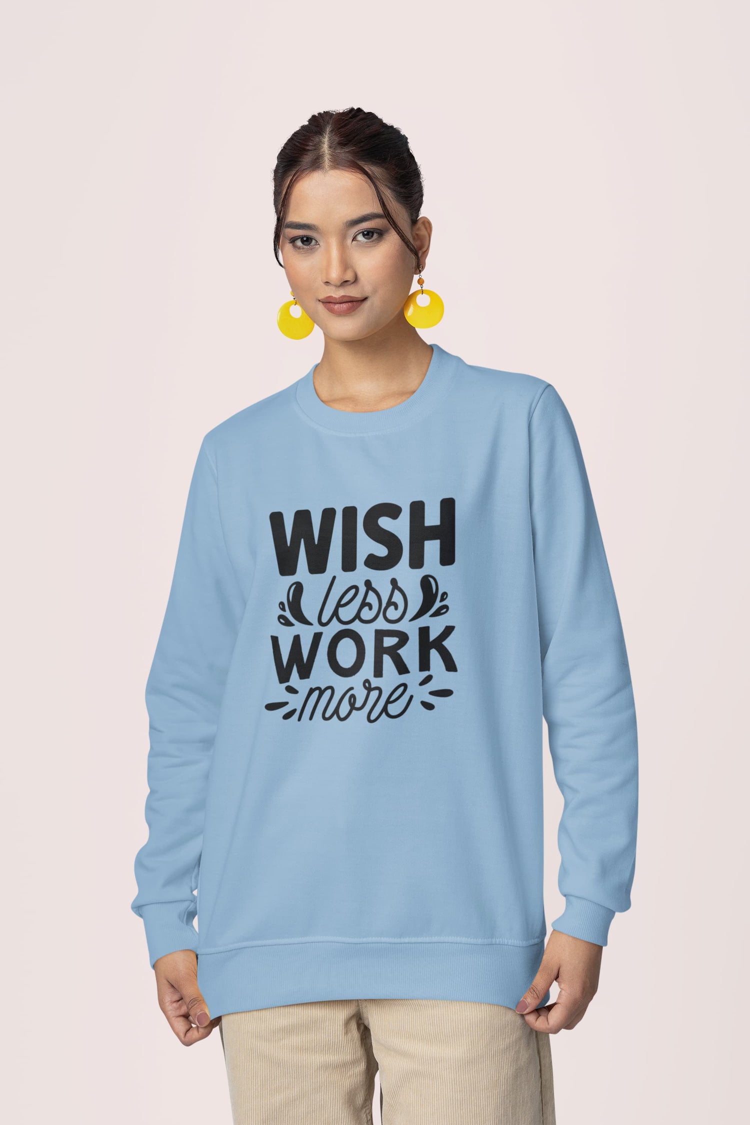 UNISEX BABY BLUE SWEATSHIRT