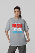 WOMENS SILVER FROST OVERSIZED T-SHIRT