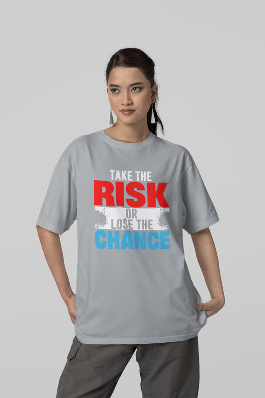 WOMENS SILVER FROST OVERSIZED T-SHIRT
