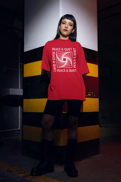 UNISEX RED OVERSIZED T-SHIRT